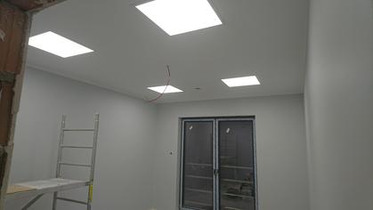 Instalacja oświetleniowa biura (Malinowice)